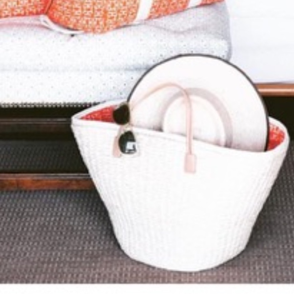 India Hicks Riviera Straw basket tote! - Picture 13 of 14